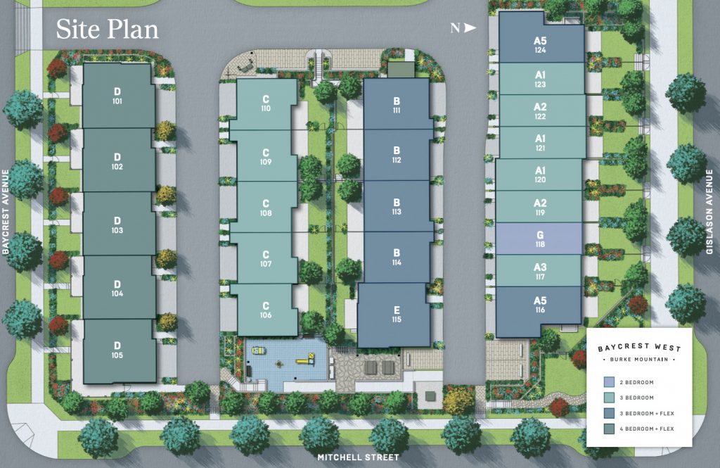 Baycrest West, Burke Mountain Townhomes West Coast Ivana BlogWest